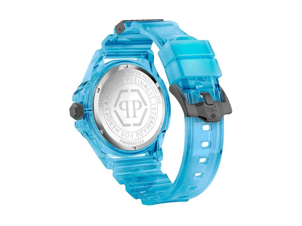 Reloj de Cuarzo Philipp Plein The Skull Scuba Duba, PVD, Negro, 44 mm, PWWAA0724