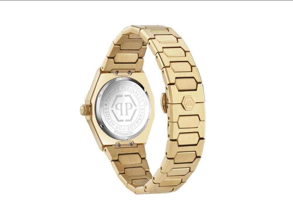 Reloj de Cuarzo Philipp Plein Plein Deluxe, Negro, 44 mm, PWWGA0326