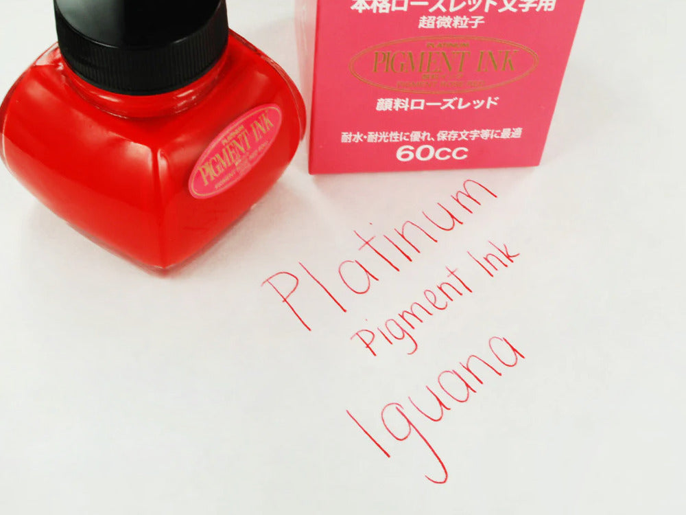 Tintero Platinum, 60ml. Rojo, Tinta pigmentada