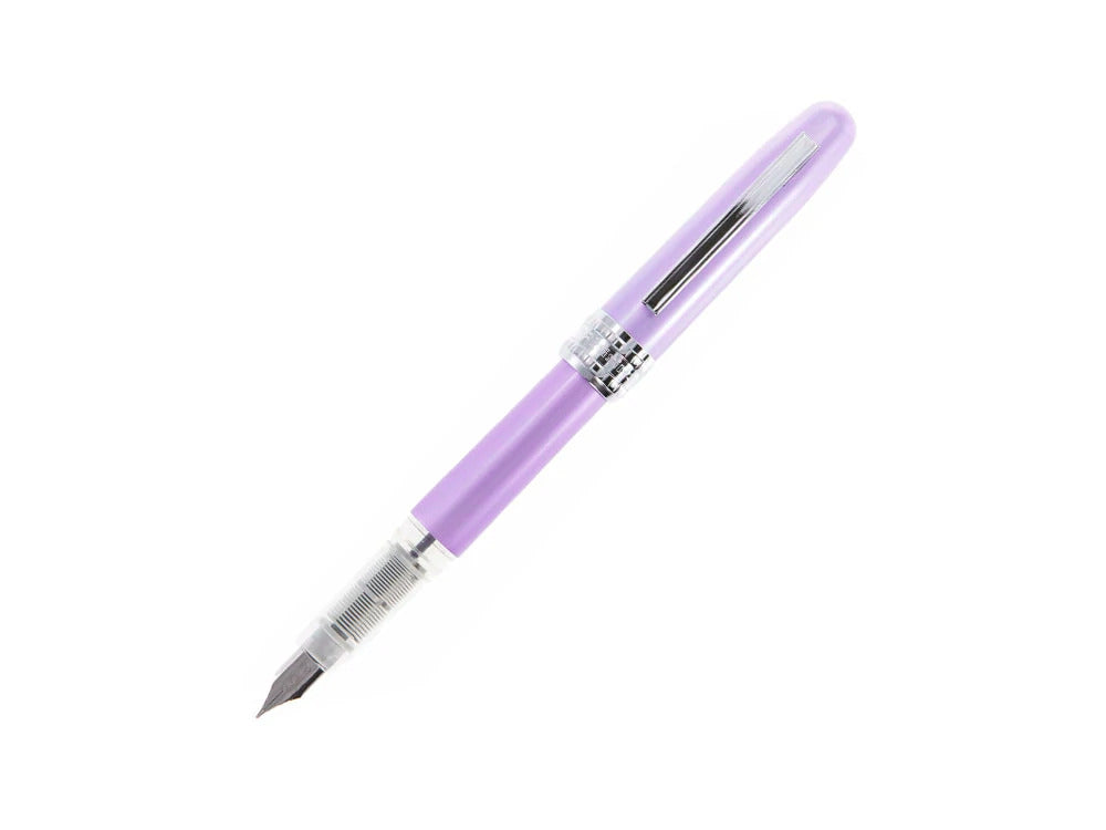 Pluma Estilográfica Platinum Plaisir, Aluminio, Violeta, PGB-1000-28