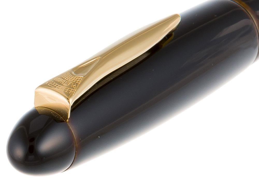 Estilográfica Platinum Izumo, Amarillo, Ebonita, Tamenuri PIZ-55000-30