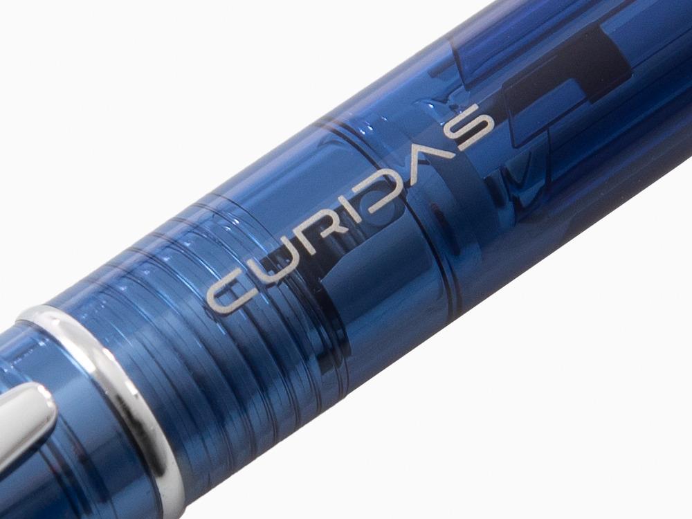 Pluma Estilográfica Platinum Curidas, Retráctil, Azul, PKN-7000-50