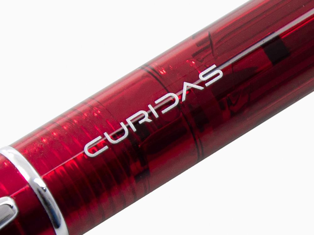Pluma Estilográfica Platinum Curidas, Retráctil, Rojo, PKN-7000-77