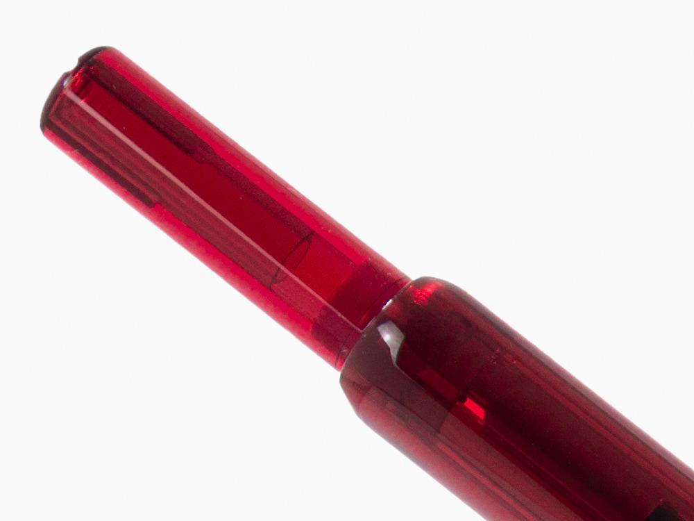 Pluma Estilográfica Platinum Curidas, Retráctil, Rojo, PKN-7000-77