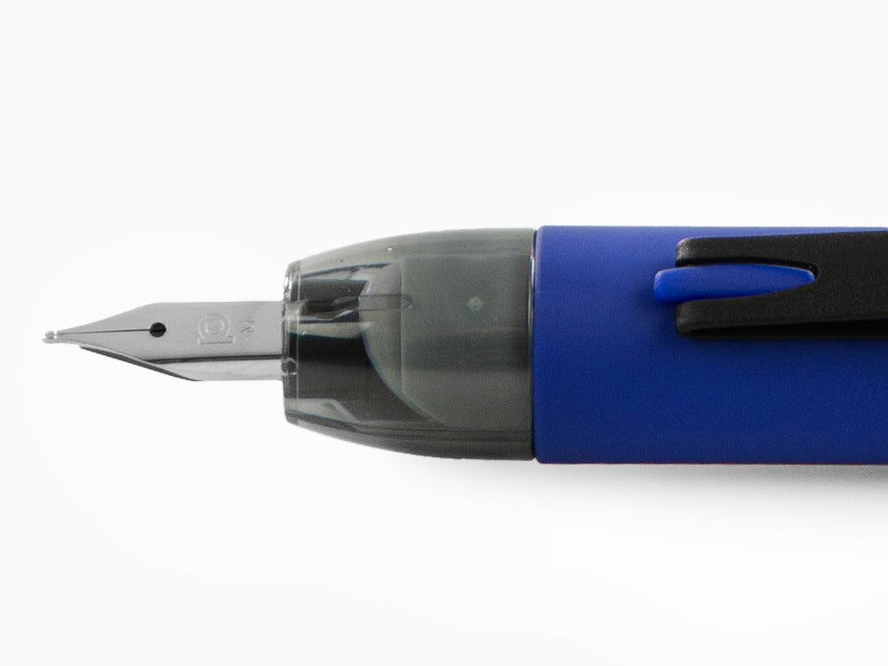 Pluma Estilográfica Platinum Curidas Blue Matte, Retráctil, PKN-9000-56