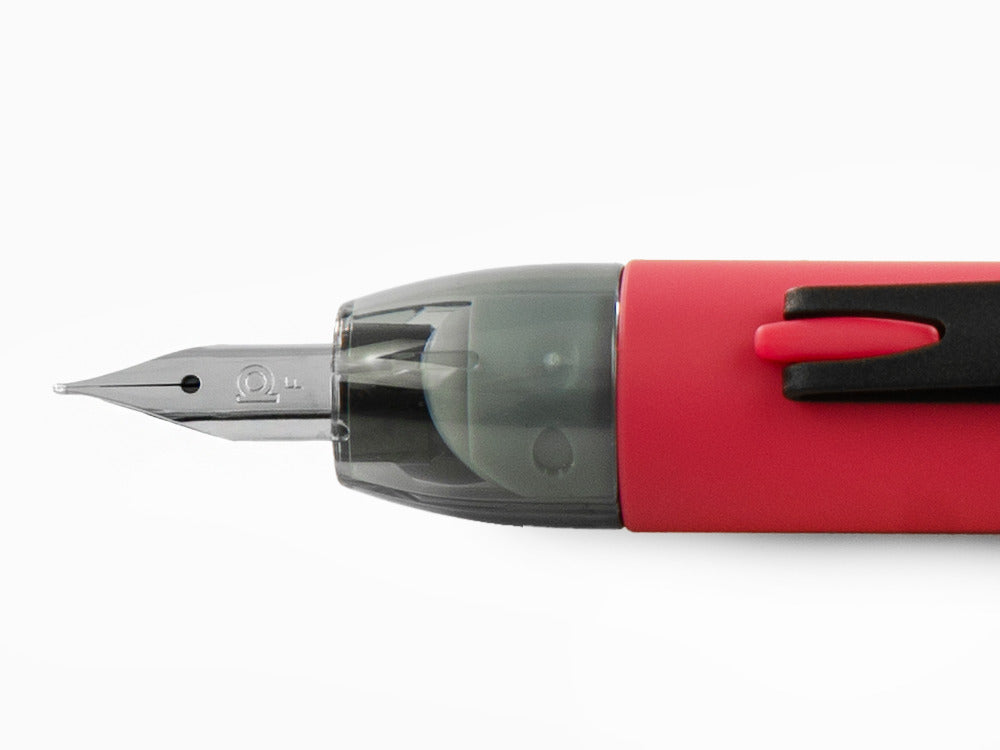 Pluma Estilográfica Platinum Curidas Red Matte, Retráctil, PKN-9000-77