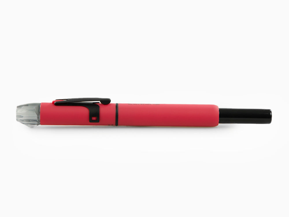 Pluma Estilográfica Platinum Curidas Red Matte, Retráctil, PKN-9000-77