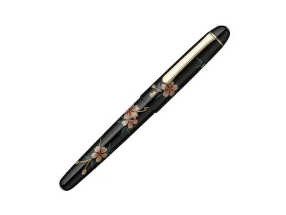 Pluma Estilográfica Platinum Laca Urushi Maki-e, Sakura, PNB-30000B-40