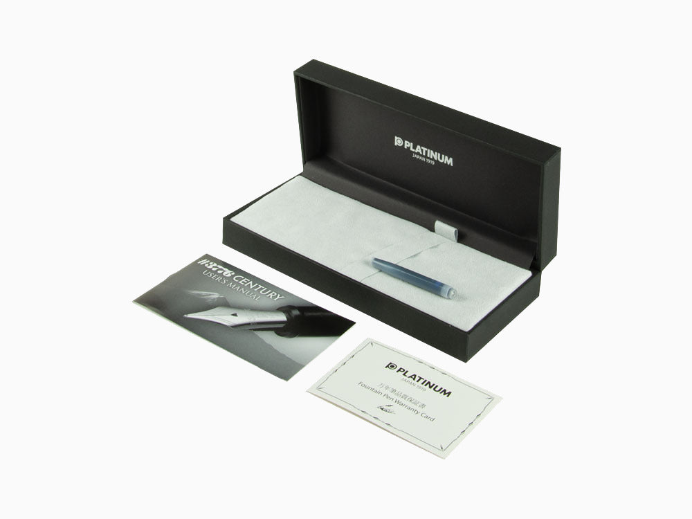 Pluma Estilográfica Platinum Century, Adornos en oro, PNBM-20000-1