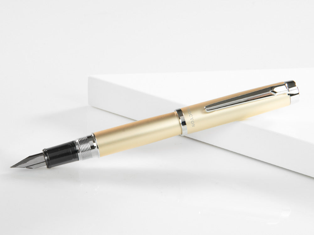 Pluma Estilográfica Platinum Procyon Champagne Gold, PNS-8000-78