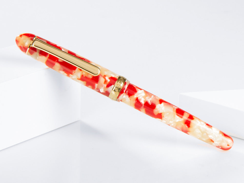 Pluma Estilográfica Platinum Celluloid #24 Koi y Oro - PTB-30000S-24