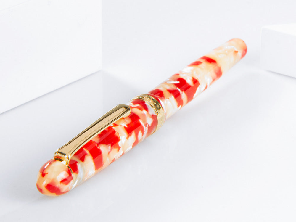 Pluma Estilográfica Platinum Celluloid #24 Koi y Oro - PTB-30000S-24