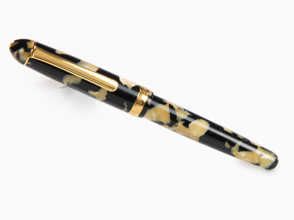Pluma Estilográfica Platinum Celluloid Calico y Oro - PTB-30000S-67