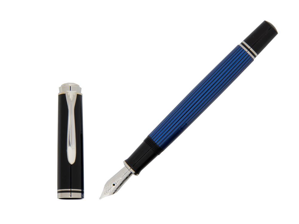 Pluma Estilográfica Pelikan Souverän M405- Negra/Azul, 932822