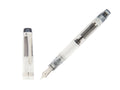 Estilográfica Pilot Custom Heritage 92, Resina, Cromo, Transparente