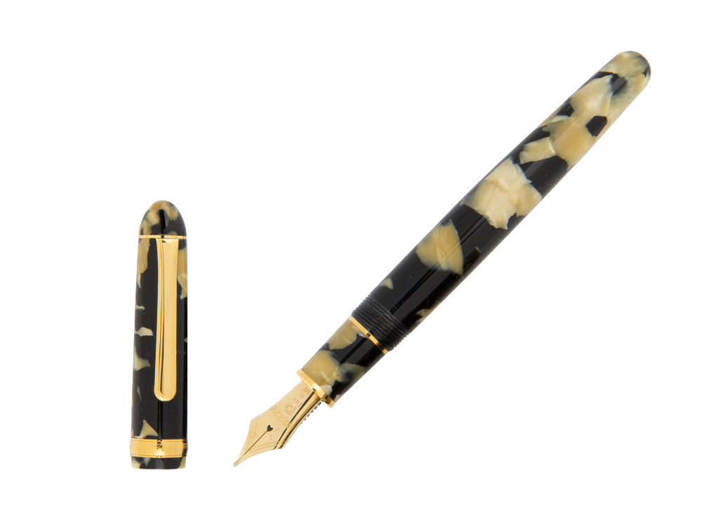 Pluma Estilográfica Platinum Celluloid Calico y Oro - PTB-30000S-67