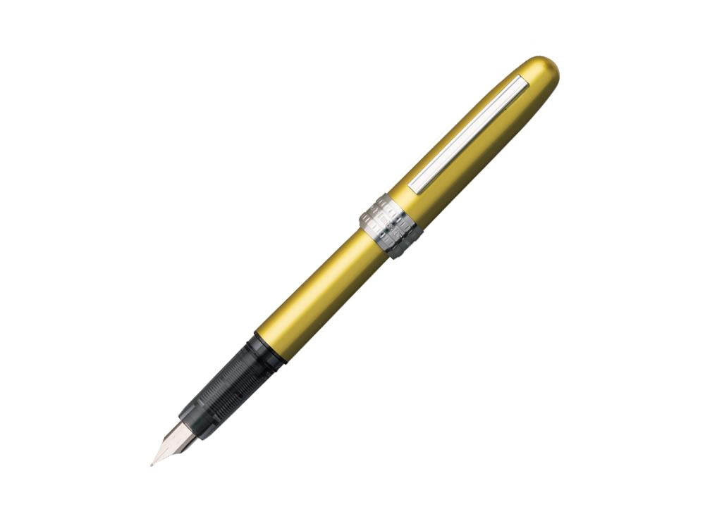 Pluma Estilográfica Platinum Plaisir Bali Citrus, Amarillo, PGB-1000-47