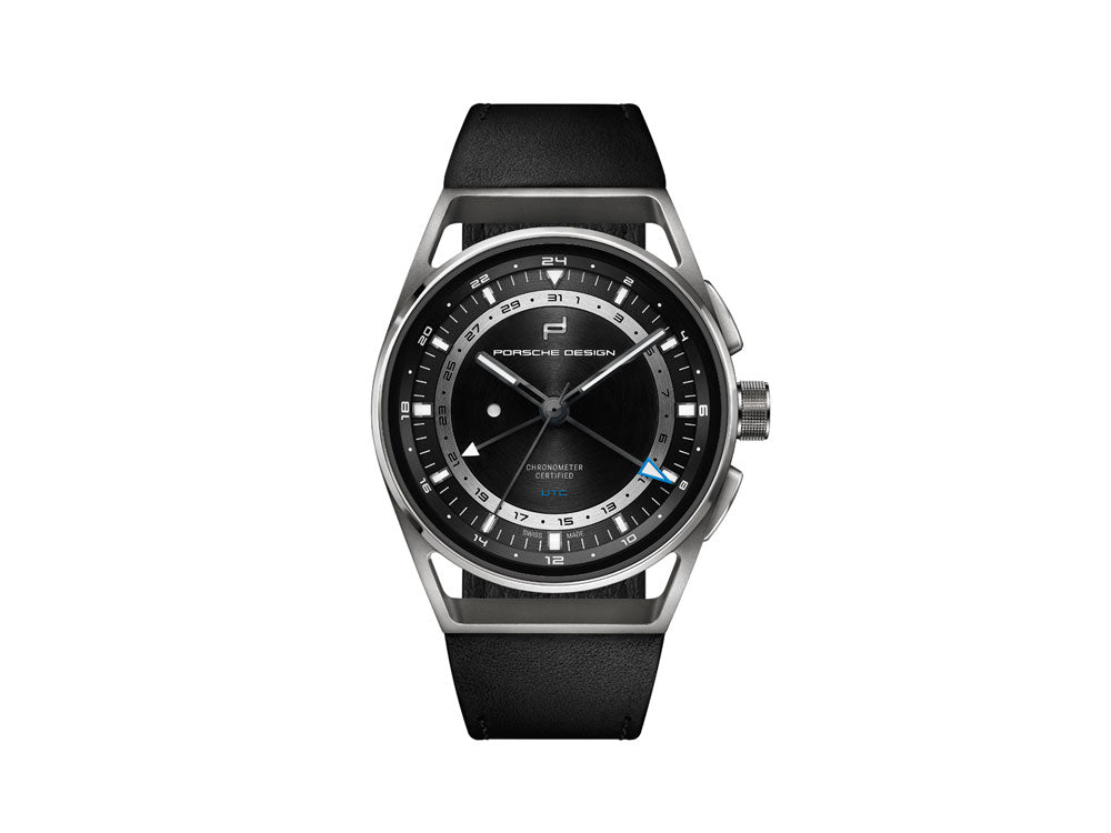 Reloj Automático Porsche Design 1919 Globetimer UTC, Titanio, 6023.4.05.001.07.2