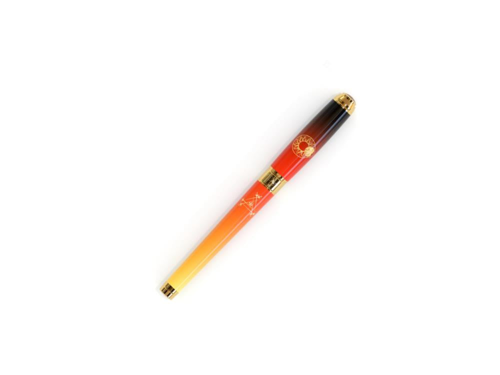 Roller S.T. Dupont Line D Montecristo, Le Crépuscule, Naranja, Oro, 412136L