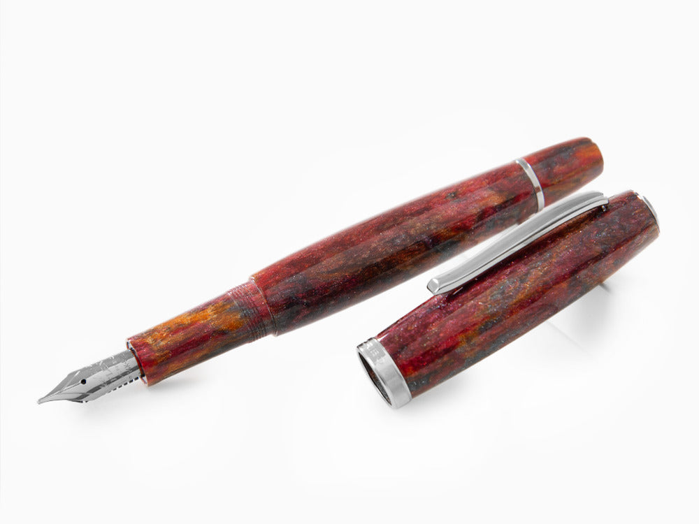 Pluma Scribo La Dotta Turrita, 14K, Edición Limitada, DOTFP09RT1403