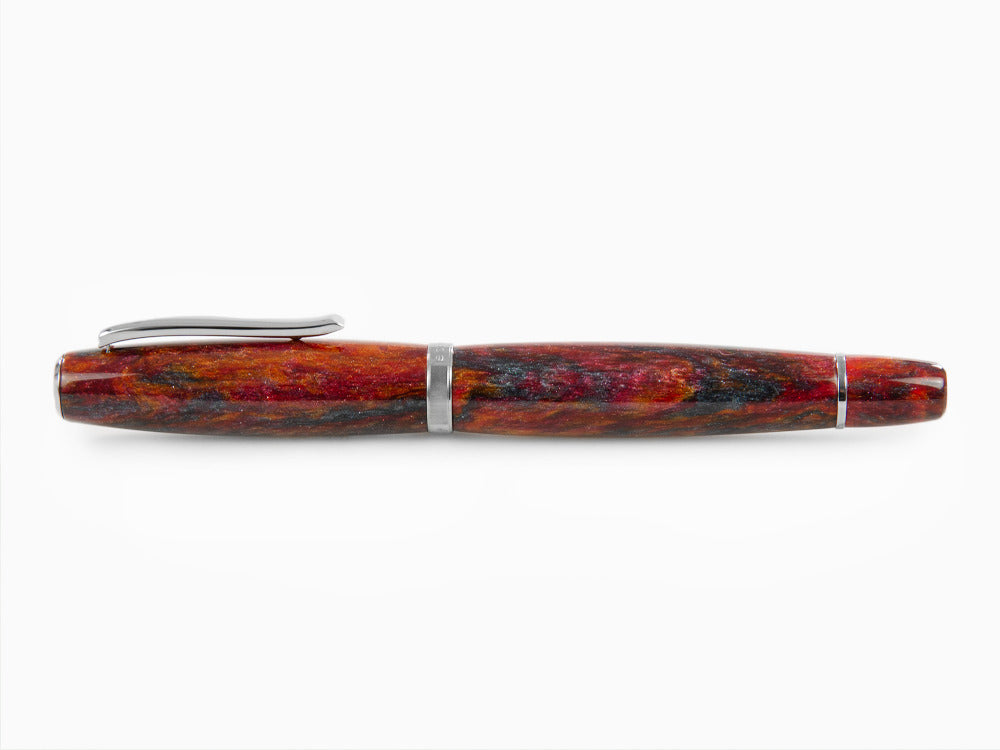 Pluma Scribo La Dotta Turrita, 14K, Edición Limitada, DOTFP09RT1403