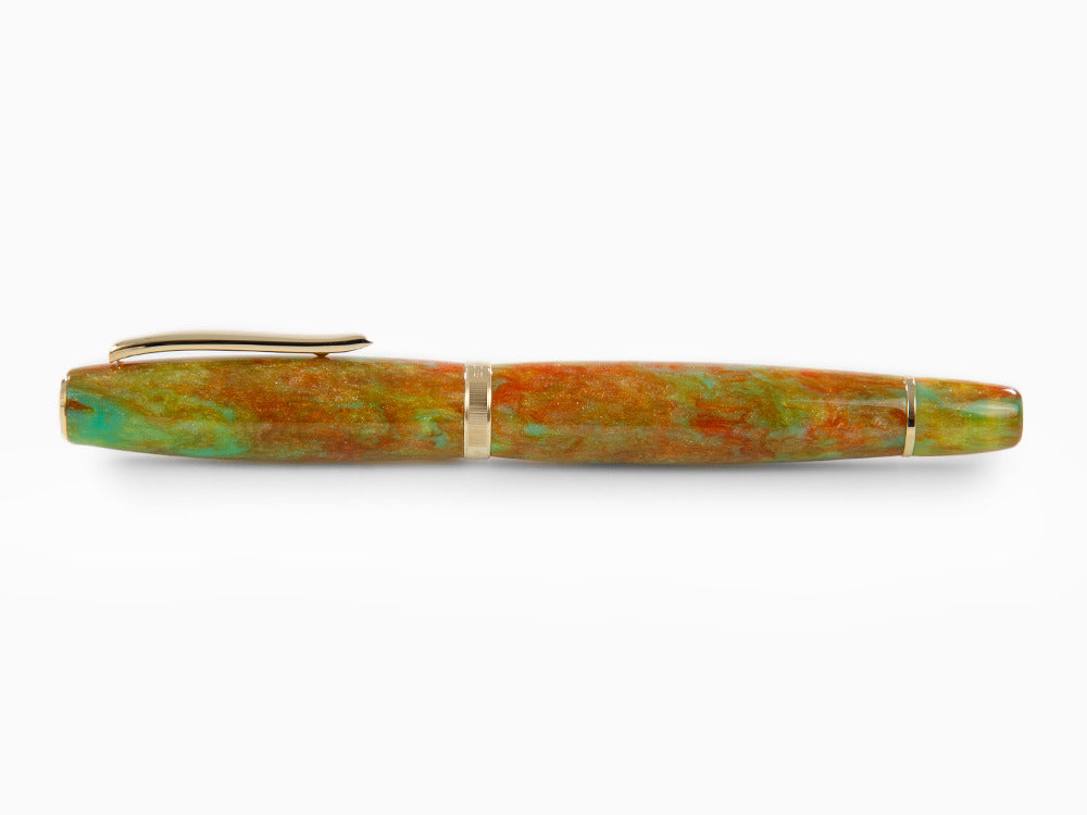 Pluma Scribo La Dotta Valverde, 14K, Edición Limitada, DOTFP10YG1403