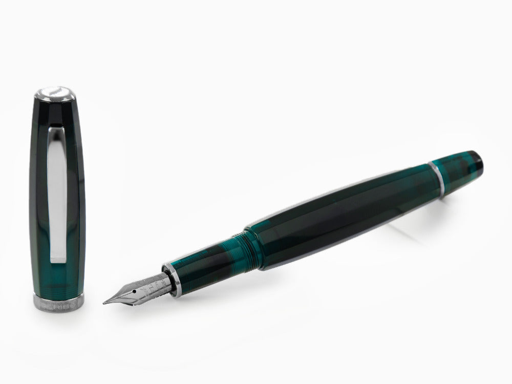 Pluma Scribo Feel Ombre Verdi, 14K, Edición Limitada, FEEFP28RT1403