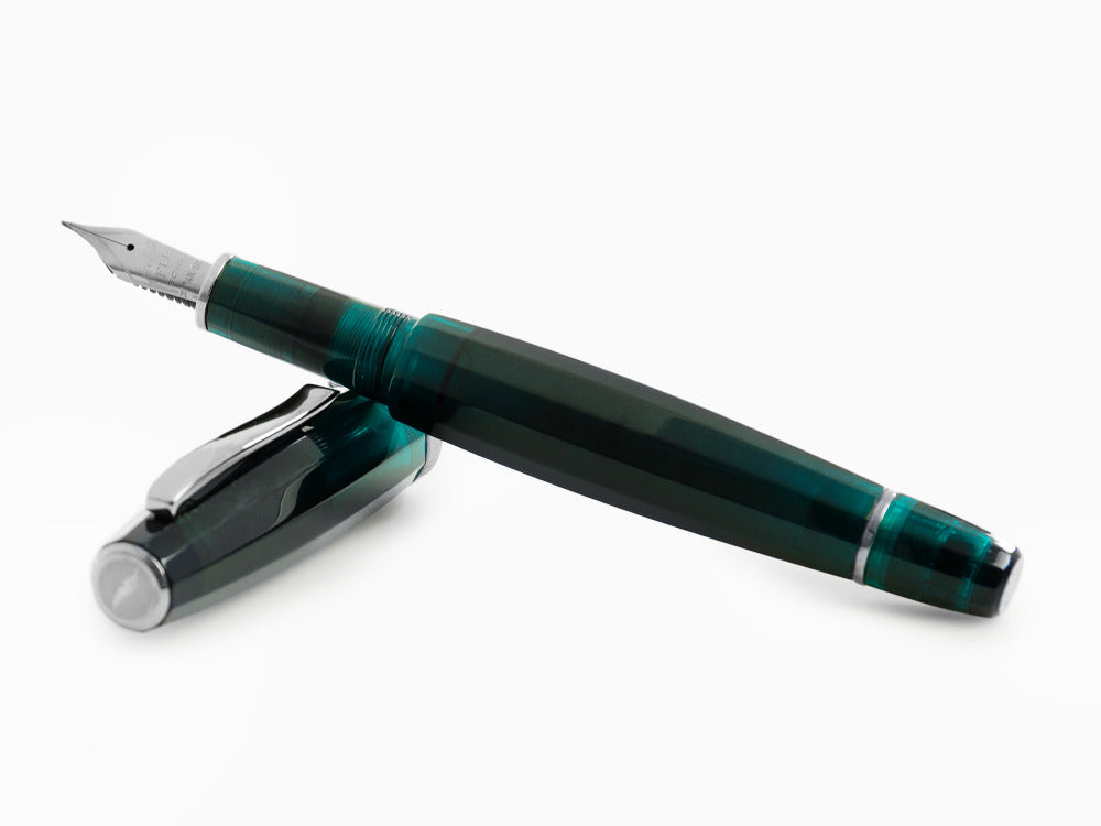 Pluma Scribo Feel Ombre Verdi, 14K, Edición Limitada, FEEFP28RT1403