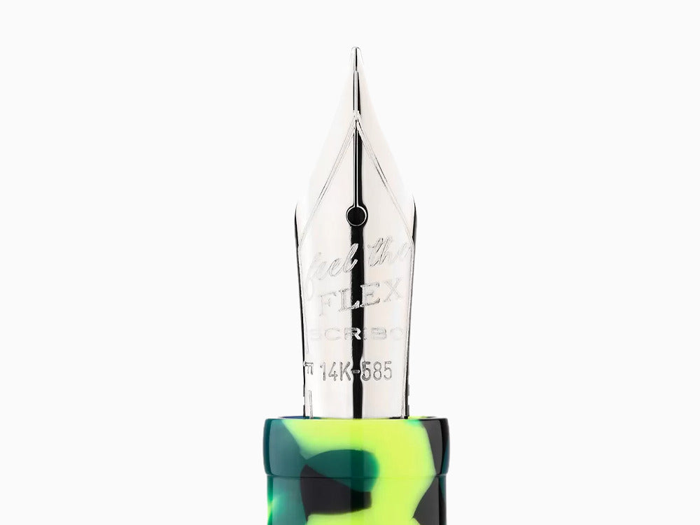 Pluma Scribo Piuma Popart, 14K, Edición Limitada, PIUFP18PL1403