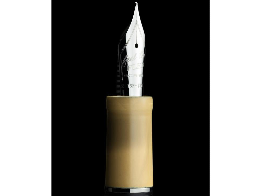 Pluma Estilográfica Scribo Piuma Hane Murakumo 18K, PIUFP28RT1803