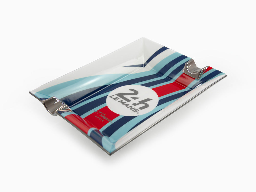 Cenicero S.T. Dupont 24H Du Mans, Porcelana, Blanco, 006488