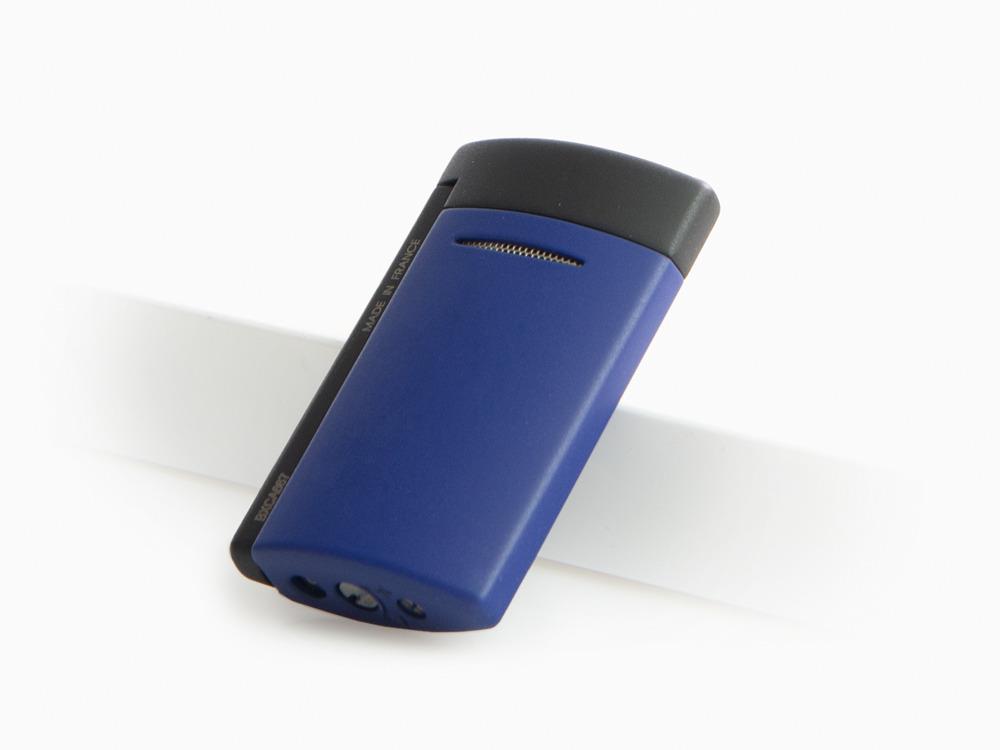 Encendedor S.T. Dupont Velvet Animation Minijet Matte Ocean Blue, 010860