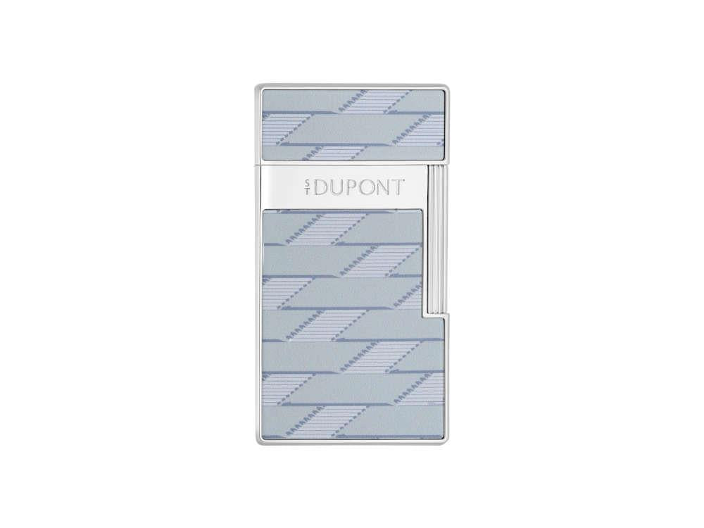 Encendedor S.T. Dupont Biggy Monogram 1872, Gris, Edición Limitada, 025080