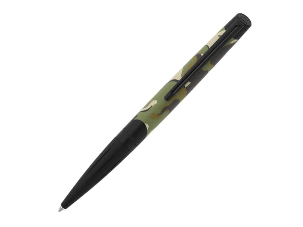 Bolígrafo S.T. Dupont Defi Camo, PVD, Verde, Edición Limitada, 405050