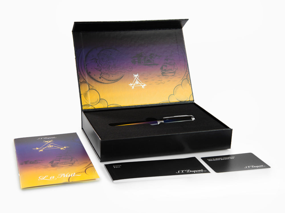 Roller S.T. Dupont Line D Montecristo La Nuit, Laca, Adornos en paladio, 412135L