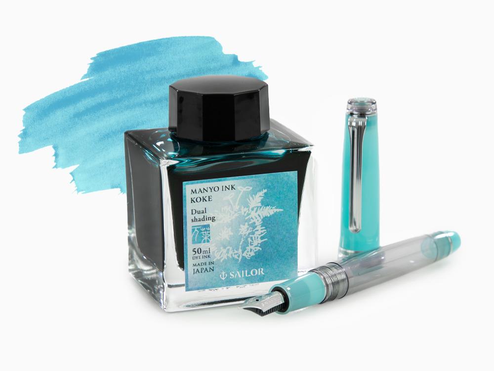 Pluma Estilográfica Sailor PG Slim Manyo II Moss, 10-2562-321