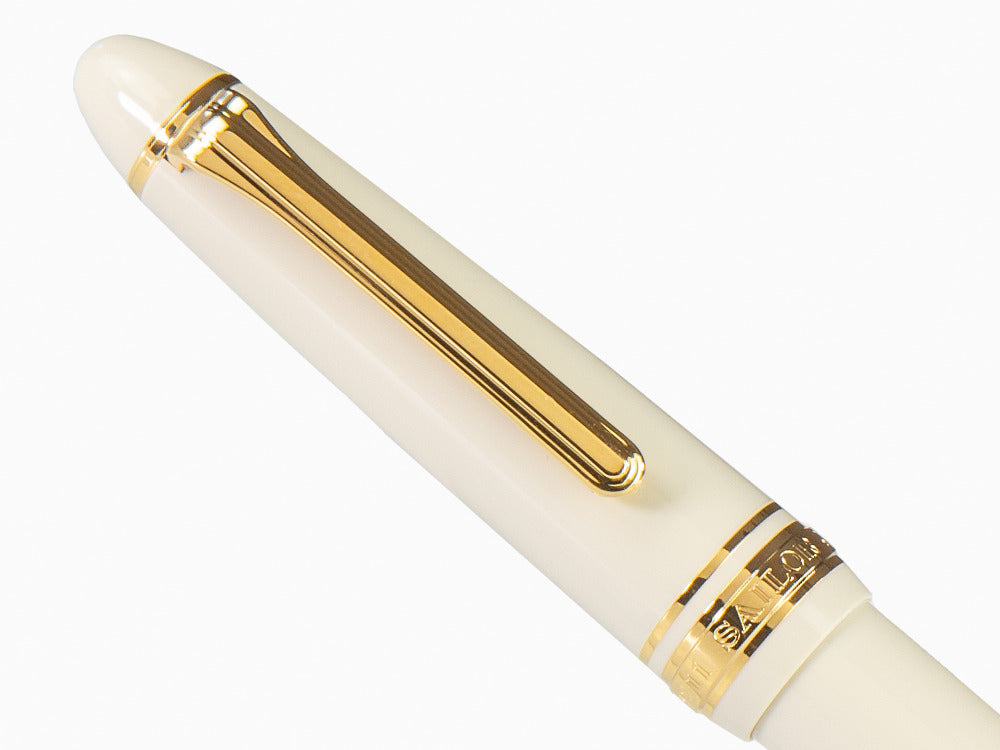 Estilográfica Sailor 1911 Standard Series, Ivory, Oro, 11-1219-417