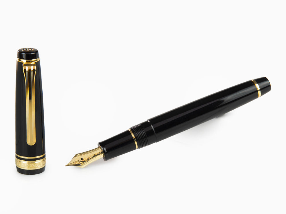 Estilográfica Sailor Professional Gear Slim Gold, Negro, 11-1221-420