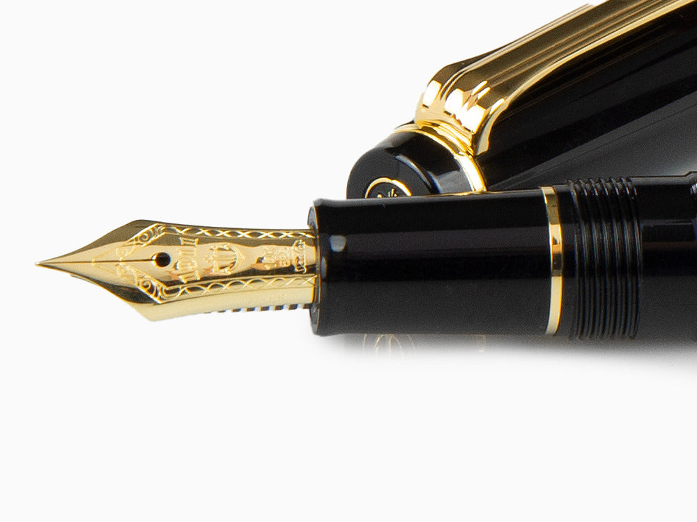 Estilográfica Sailor Professional Gear Slim Gold, Negro, 11-1221-420