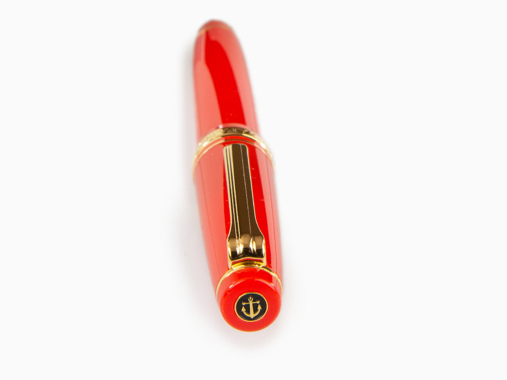 Estilográfica Sailor Professional Gear Slim Gold, Oro, Rojo, 11-1221-430