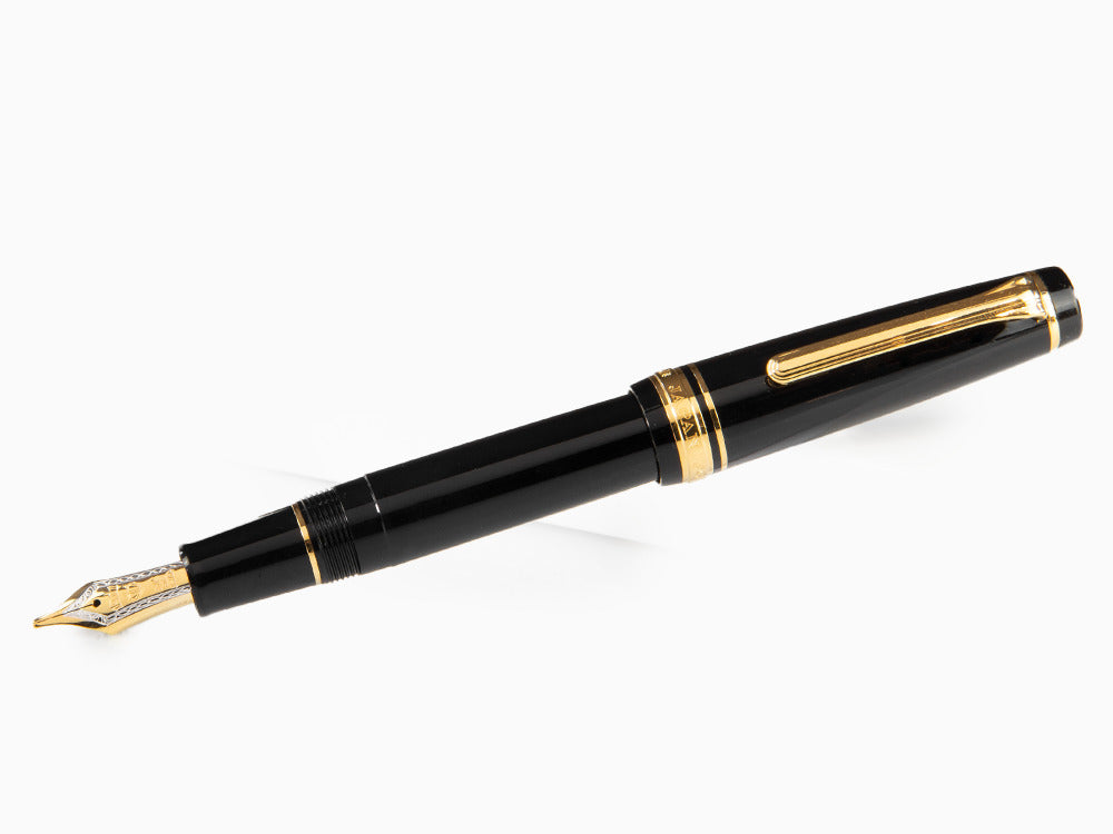 Estilográfica Sailor Professional Gear Gold, Negro, Oro 24k, 11-2036-420