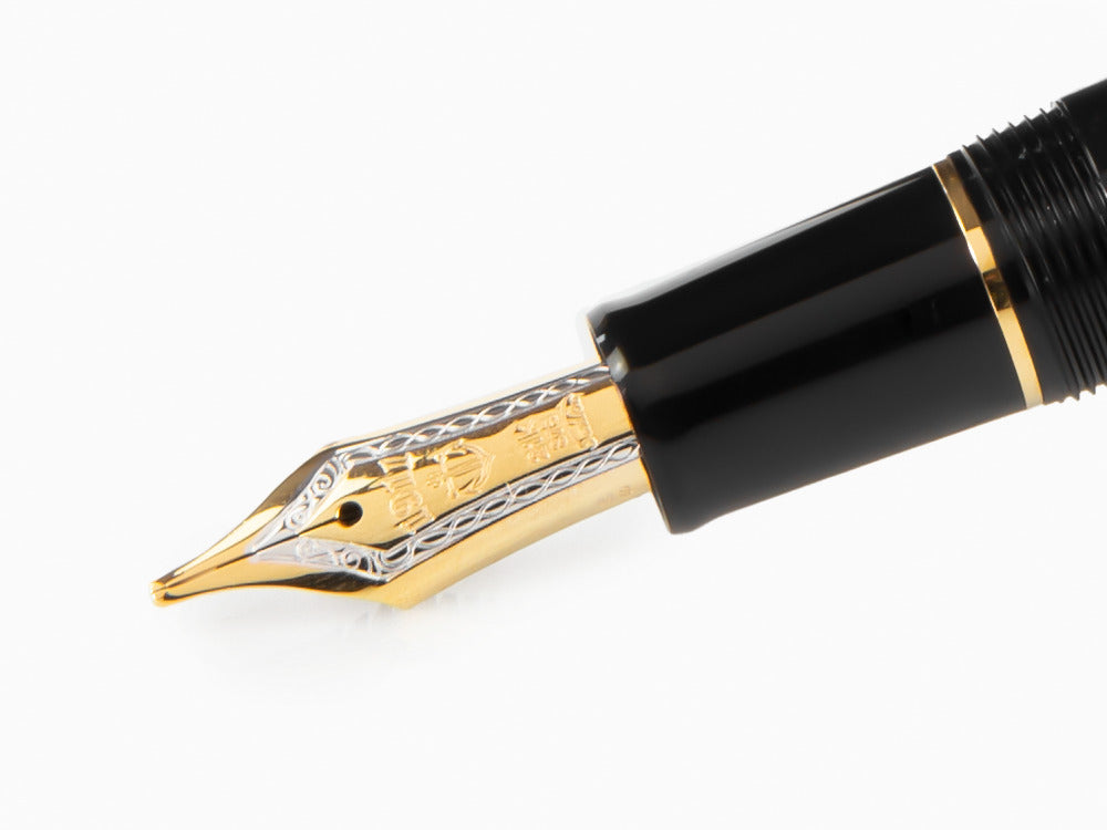 Estilográfica Sailor Professional Gear Gold, Negro, Oro 24k, 11-2036-420