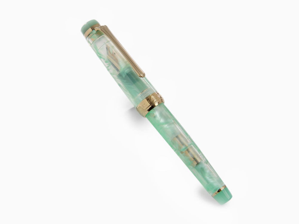 Pluma Estilográfica Sailor PG Veilio Pearl Mint, Oro 21k, 11-5045-467