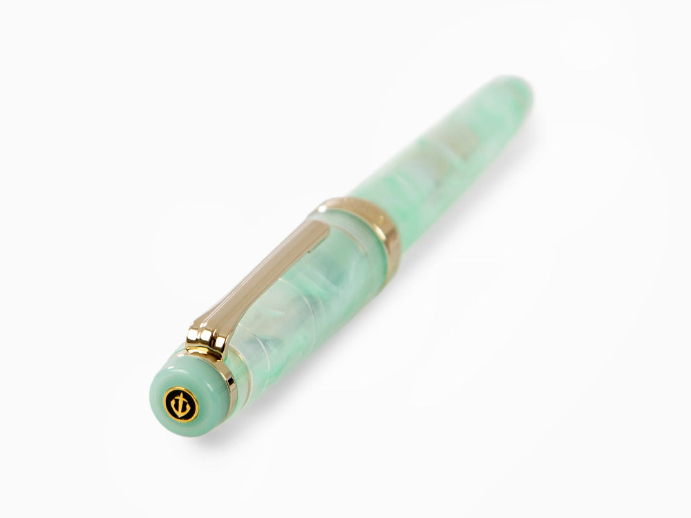 Pluma Estilográfica Sailor PG Veilio Pearl Mint, Oro 21k, 11-5045-467