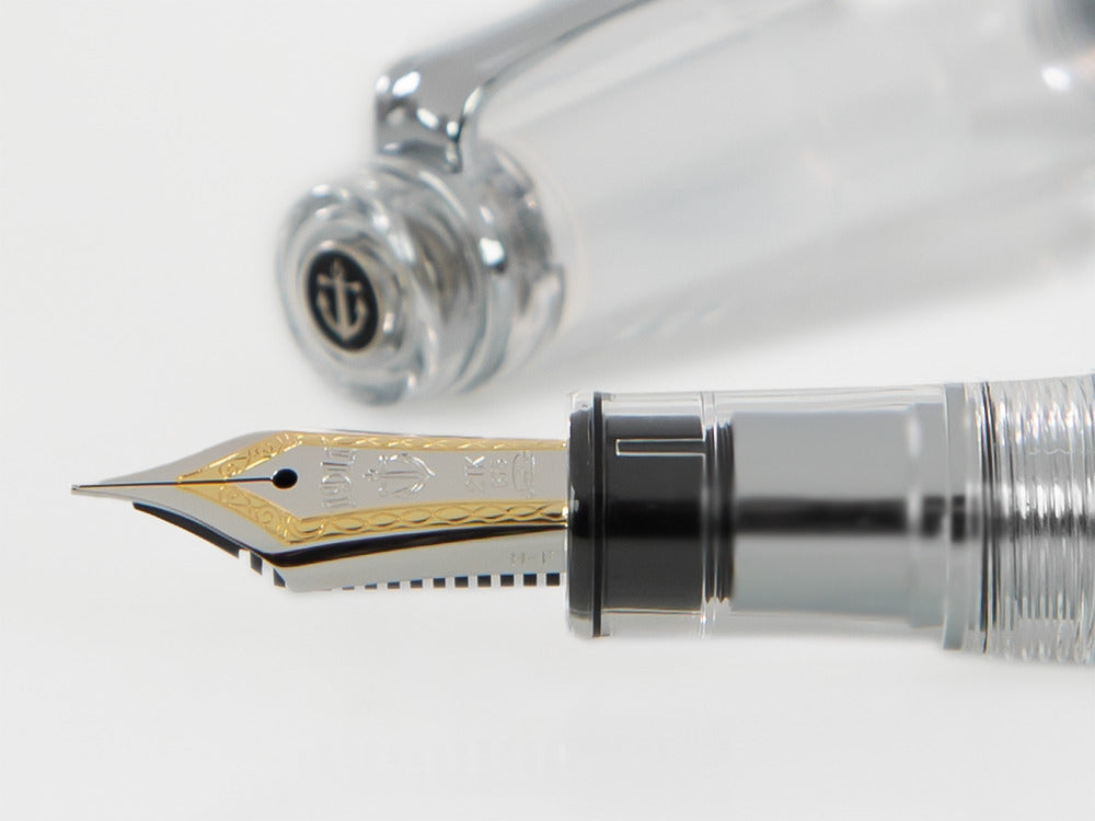 Estilográfica Sailor Professional Gear Demonstrator, Cromo, 11-9237-400