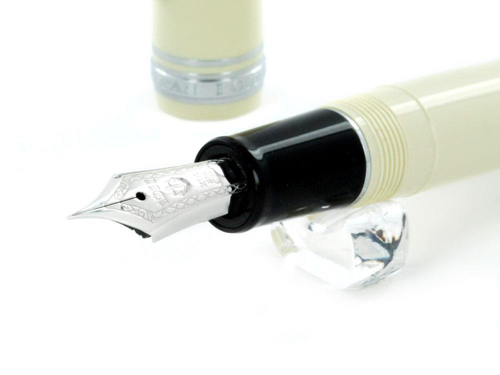 Estilográfica Sailor Professional Gear Color, Ivory, Cromo, 11-9280-417