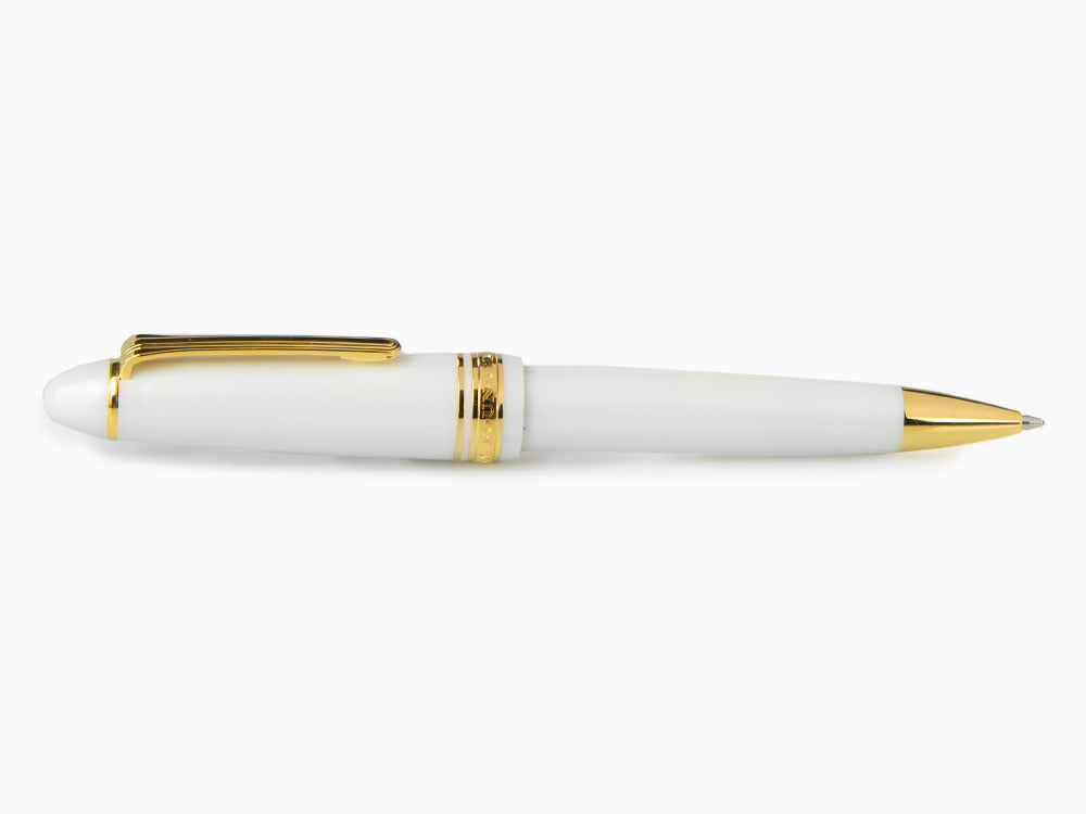 Bolígrafo Sailor 1911 Large Series, Blanco, Adornos en Oro, 16-1009-610