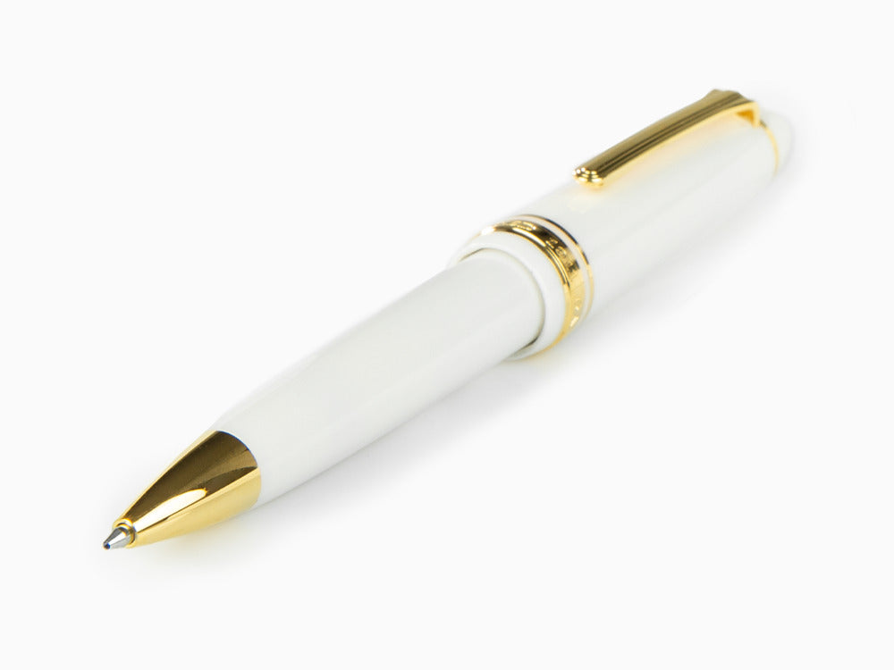 Bolígrafo Sailor 1911 Large Series, Blanco, Adornos en Oro, 16-1009-610