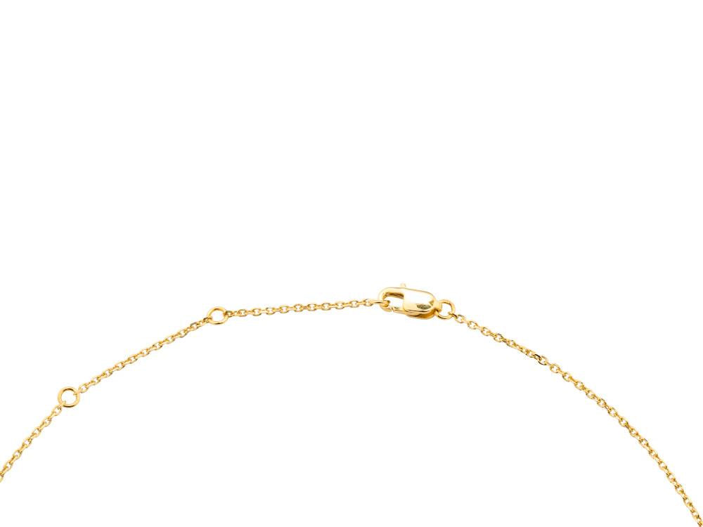 Solitario Colgante Princesa de Oro 18K de 0.5 ct, PY11678D