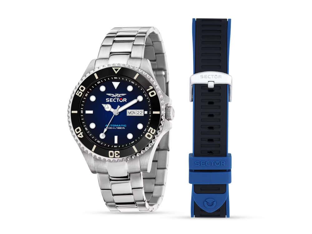 Reloj Automático Sector No Limits 230, Azul, 43 mm, R322116003